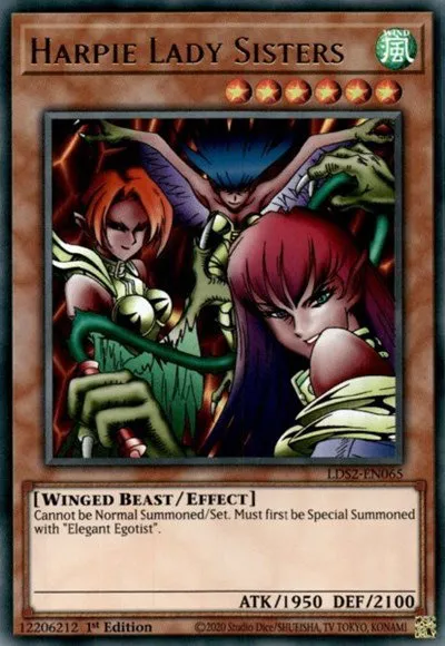 Harpie Lady Sisters - 1st Edition