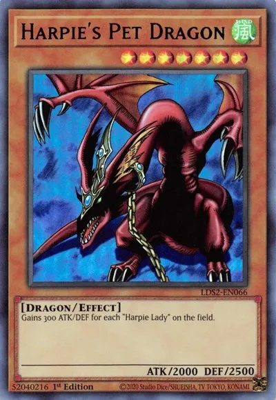 Harpie's Pet Dragon - Blue