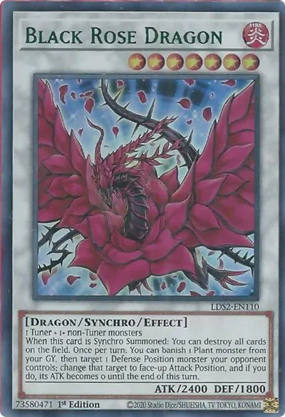 Black Rose Dragon - Green
