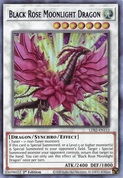 Black Rose Moonlight Dragon - Blue