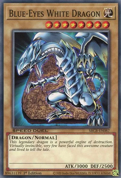 Blue-Eyes White Dragon - 1st Edition