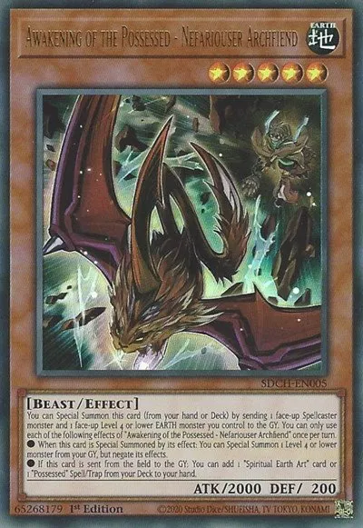 Awakening of the Possessed - Nefariouser Archfiend
