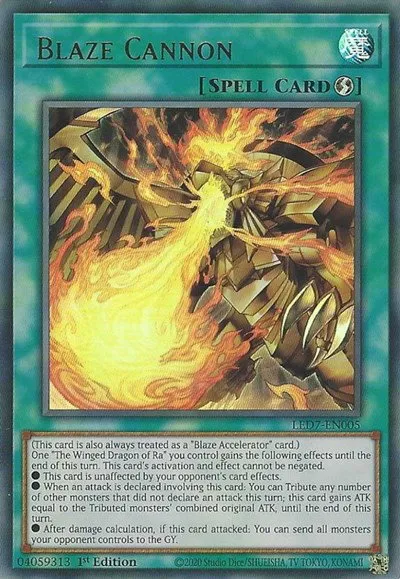 Blaze Cannon - 1st Edition
