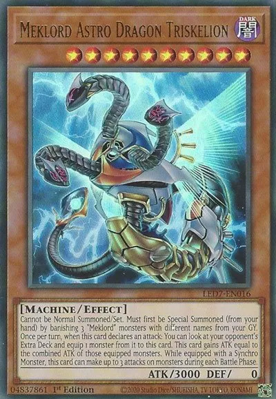 Meklord Astro Dragon Triskelion - 1st Edition