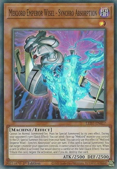 Meklord Emperor Wisel - Synchro Absorption - 1st Edition