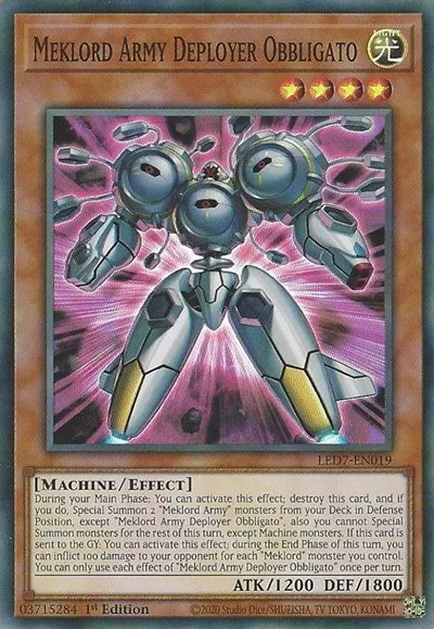 Meklord Army Deployer Obbligato - Unlimited