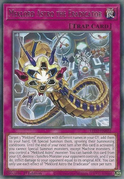 Meklord Astro the Eradicator - 1st Edition