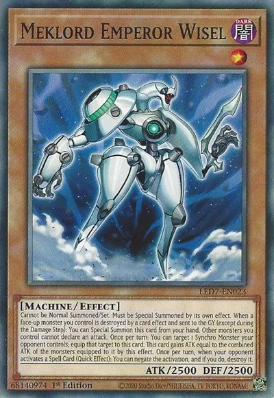 Meklord Emperor Wisel - 1st Edition