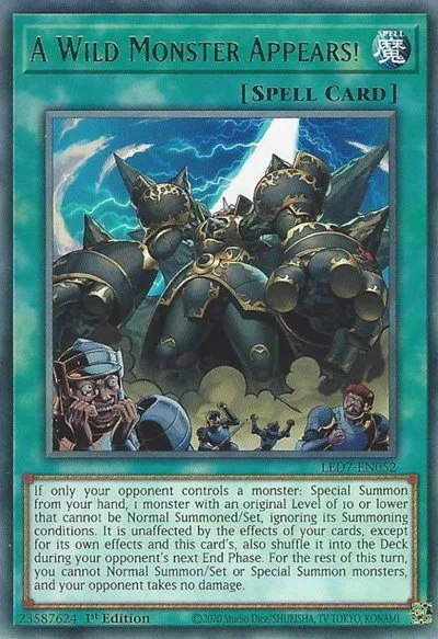 A Wild Monster Appears! - 1st Edition