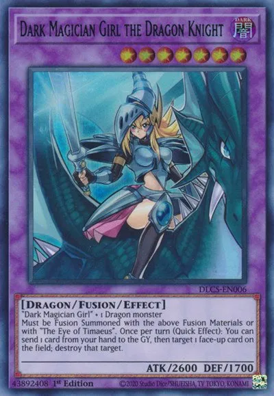 Dark Magician Girl the Dragon Knight - Blue