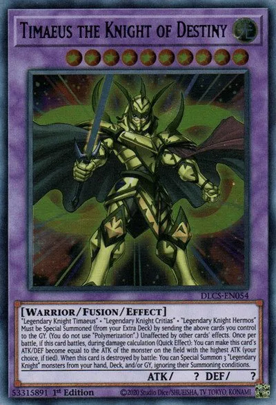 Timaeus the Knight of Destiny - 1st Edition
