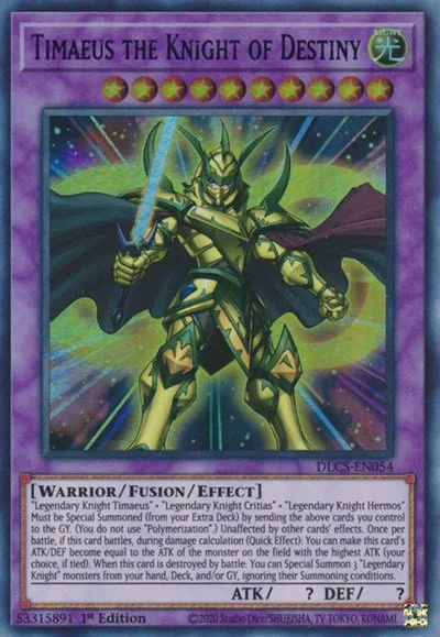 Timaeus the Knight of Destiny - Blue