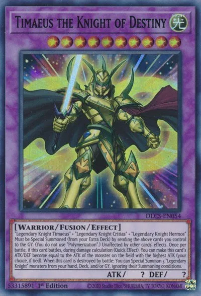 Timaeus the Knight of Destiny - Purple