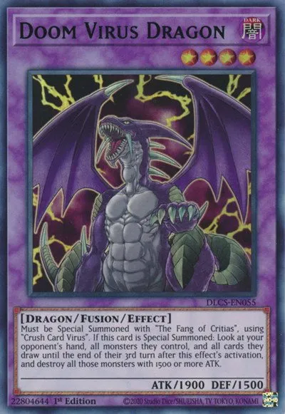Doom Virus Dragon - Blue