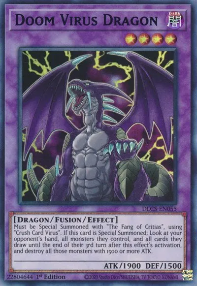 Doom Virus Dragon - Purple