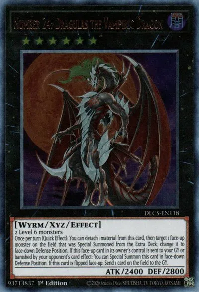 Number 24: Dragulas the Vampiric Dragon - 1st Edition