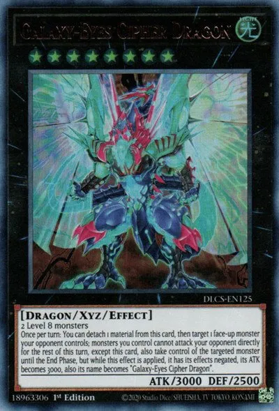 Galaxy-Eyes Cipher Dragon - 1st Edition