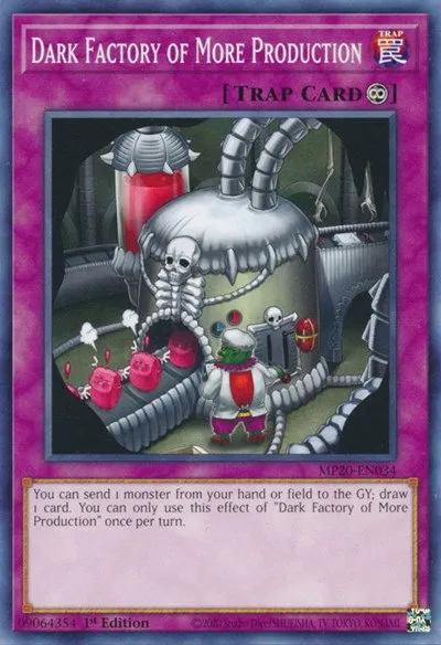Dark Factory of More Production