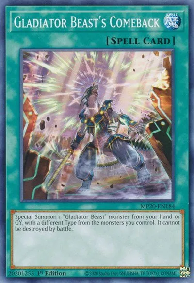 Gladiator Beast's Comeback