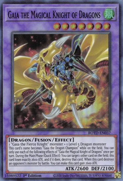 Gaia the Magical Knight of Dragons - 1st Edition