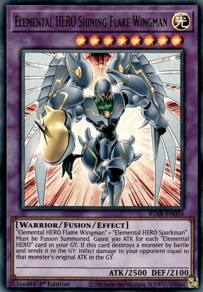 Elemental HERO Shining Flare Wingman