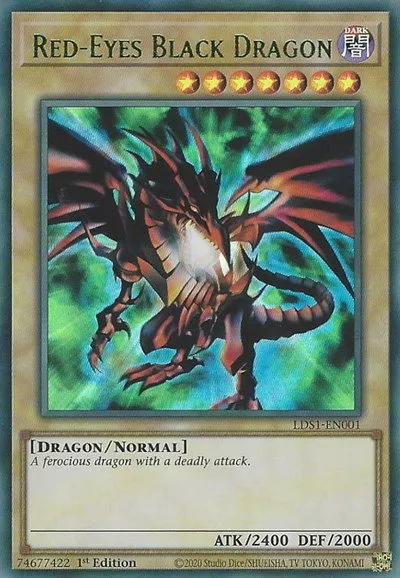 Red-Eyes Black Dragon - Green