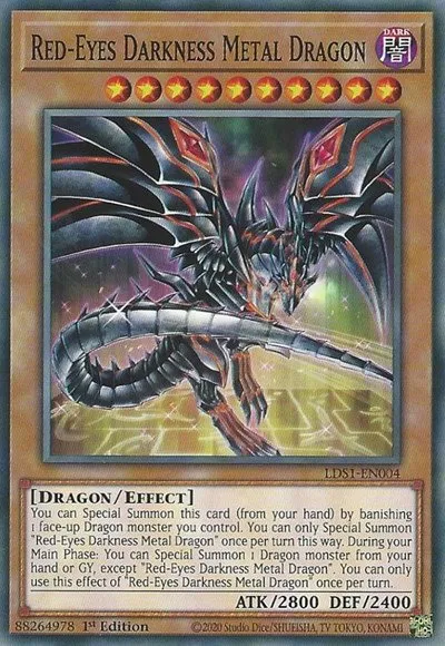 Red-Eyes Darkness Metal Dragon