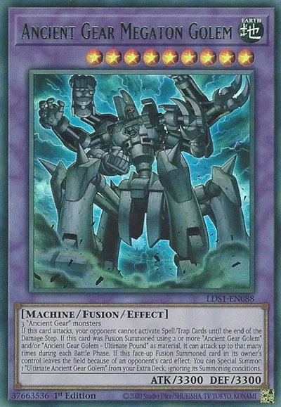 Ancient Gear Megaton Golem - Green