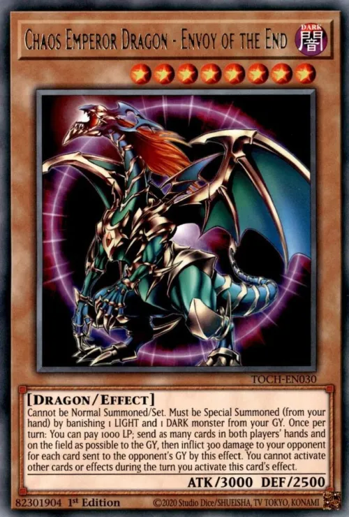Chaos Emperor Dragon - Envoy of the End - 1st Edition
