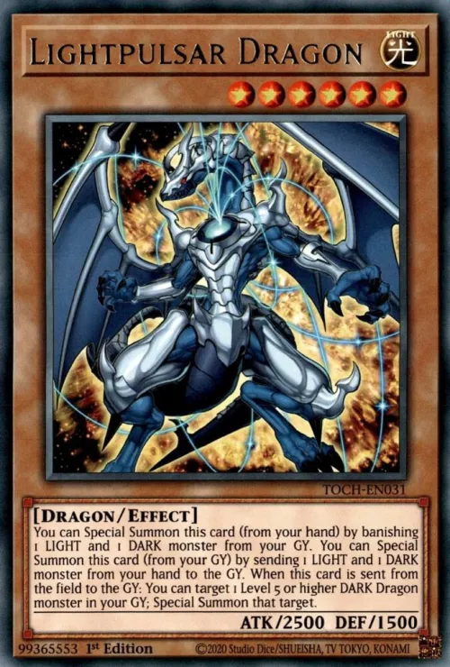Lightpulsar Dragon - 1st Edition