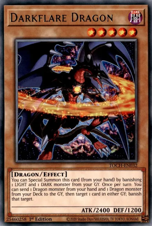 Darkflare Dragon - 1st Edition