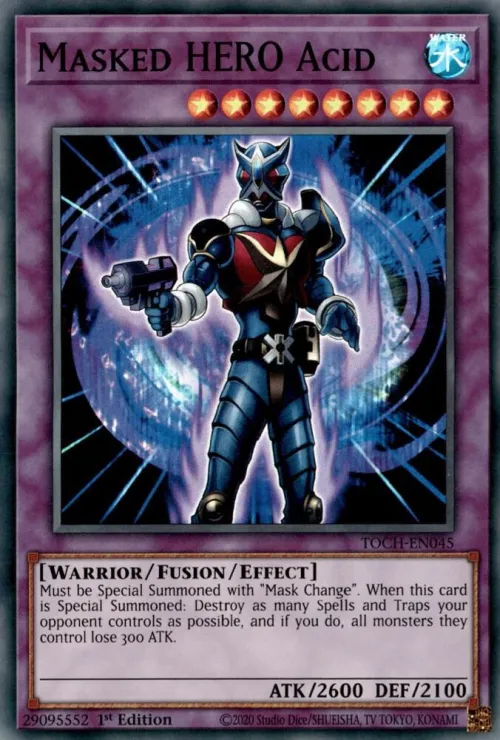 Masked HERO Acid - 1st Edition