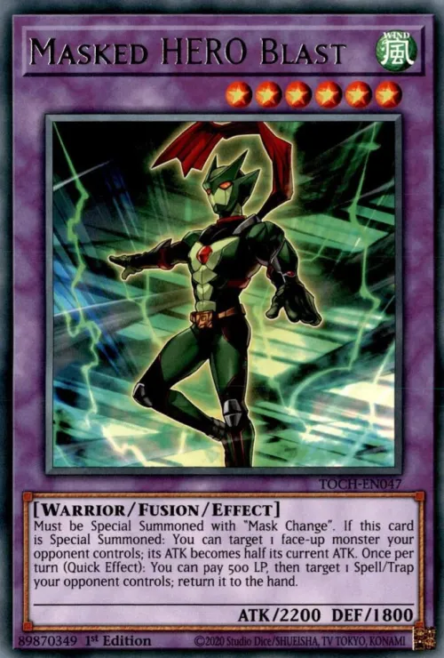 Masked HERO Blast - 1st Edition