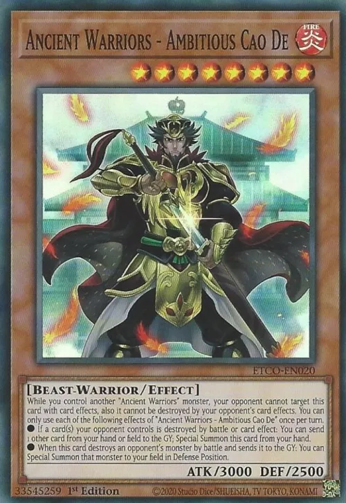 Ancient Warriors - Ambitious Cao De