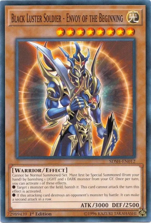 Black Luster Soldier - Envoy of the Beginning - 1st Edition