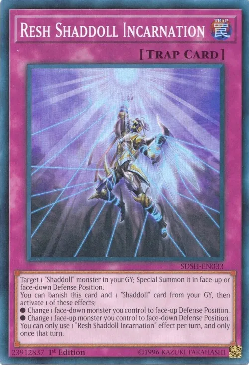 Resh Shaddoll Incarnation - 1st Edition