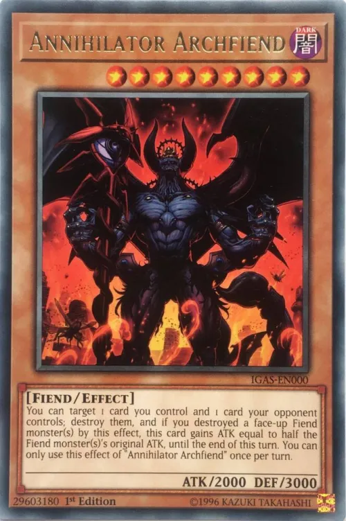 Annihilator Archfiend - 1st Edition