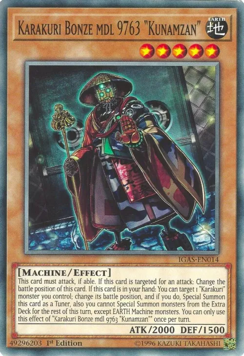 Karakuri Bonze mdl 9763 "Kunamzan" - Unlimited
