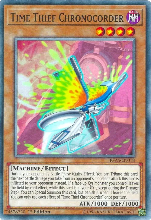 Time Thief Chronocorder - 1st Edition
