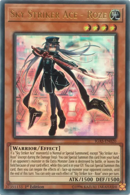 Sky Striker Ace - Roze - 1st Edition