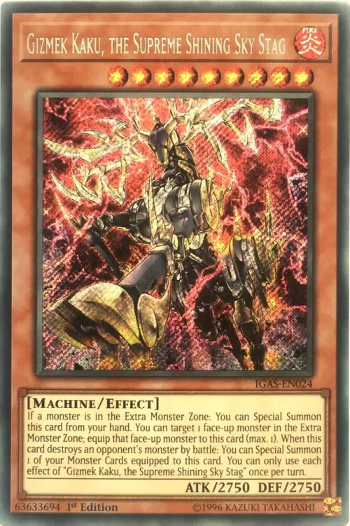 Gizmek Kaku, the Supreme Shining Sky Stag - 1st Edition