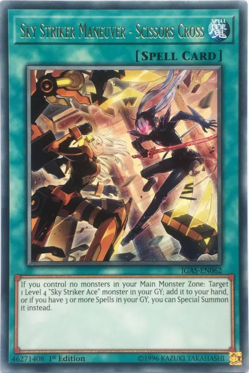 Sky Striker Maneuver - Scissors Cross - 1st Edition