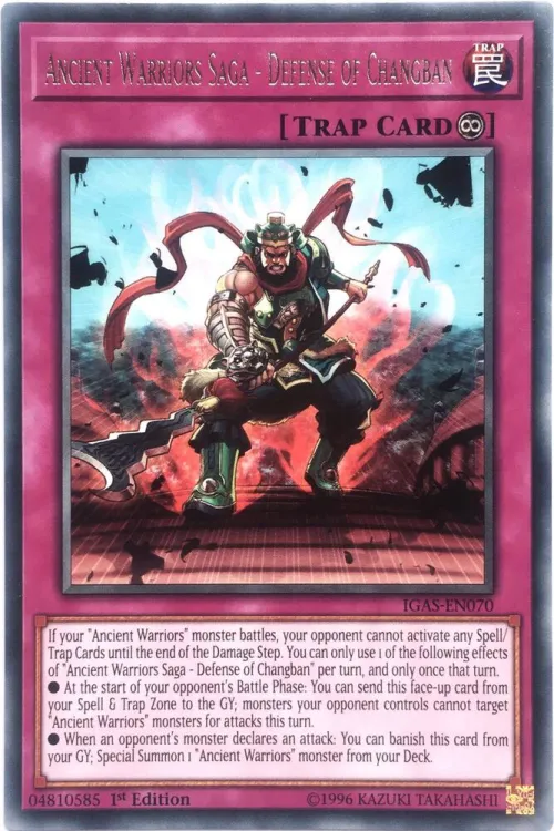 Ancient Warriors Saga - Defense of Changban - 1st Edition