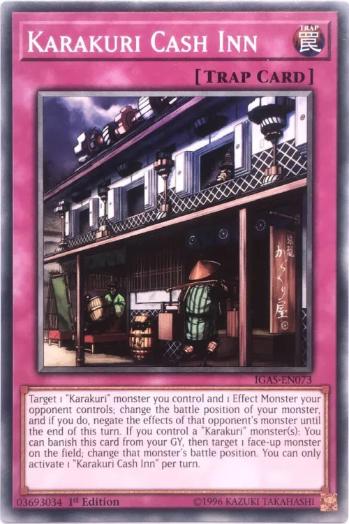 Karakuri Cash Inn - 1st Edition