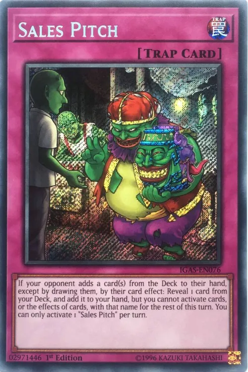 Sales Pitch - 1st Edition