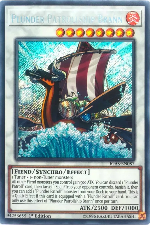 Plunder Patrollship Brann - 1st Edition