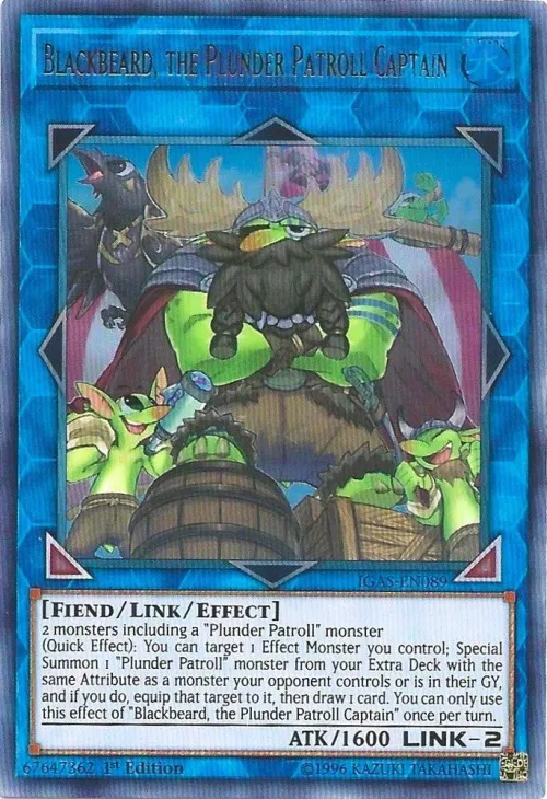 Blackbeard, the Plunder Patroll Captain - Unlimited