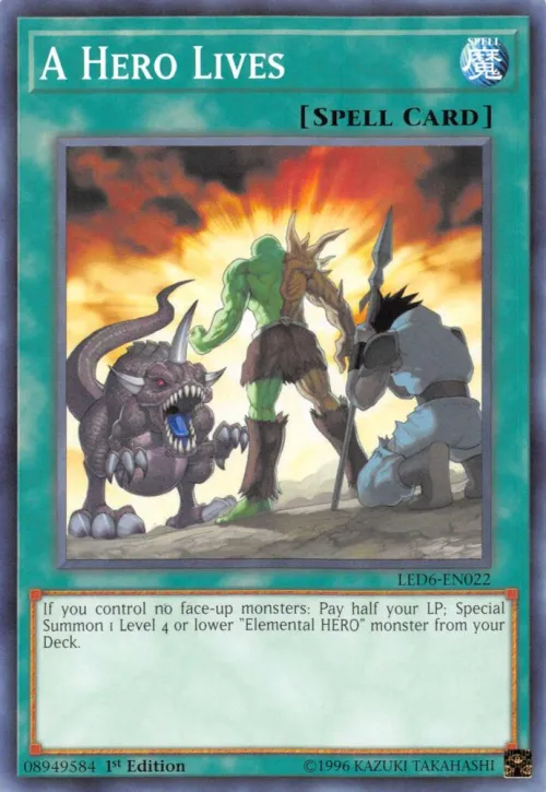 A Hero Lives - 1st Edition