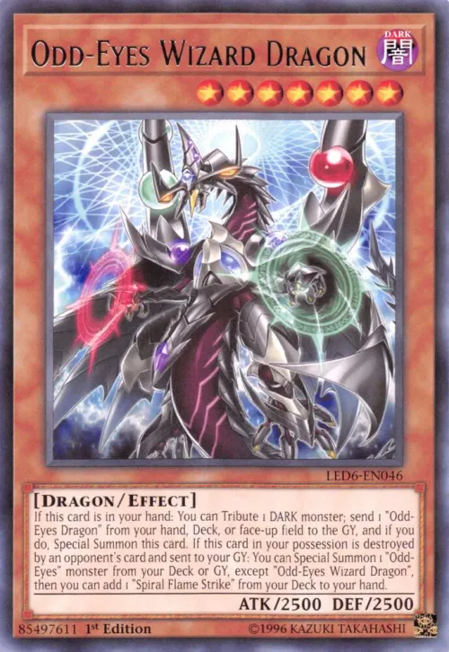 Odd-Eyes Wizard Dragon - 1st Edition