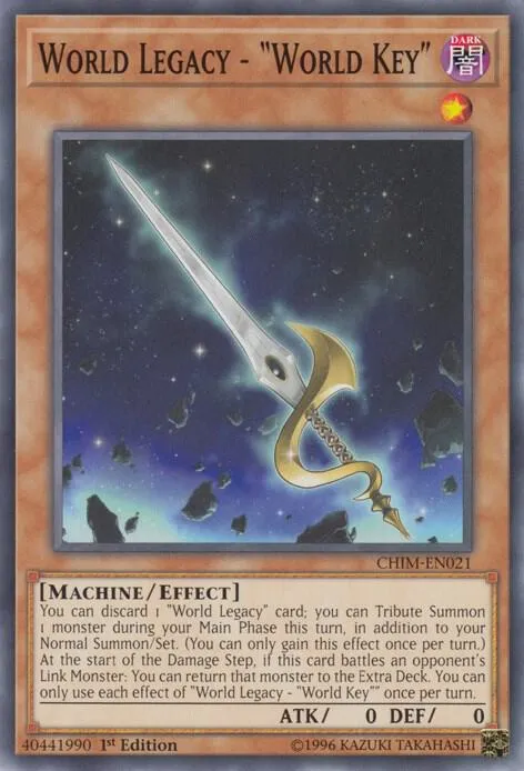 World Legacy - "World Key" - Unlimited